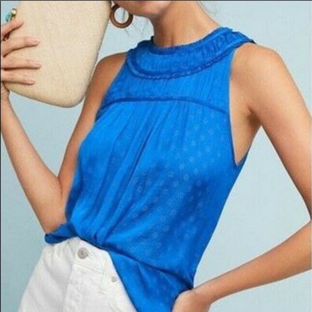 Anthropologie Maeve Clovis swing top size 14